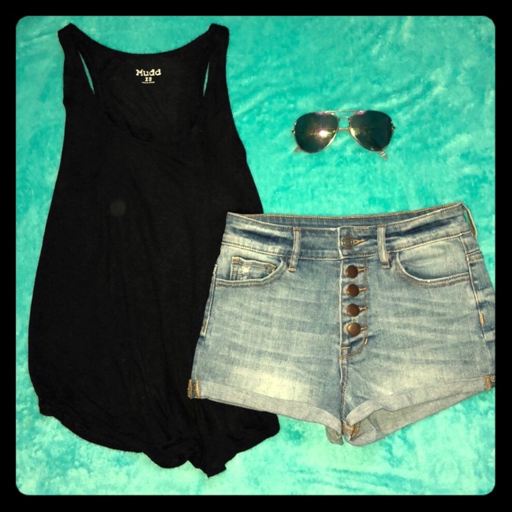 PacSun Kendall & Kylie High Rise Shorts